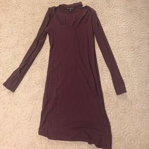 Form fitting purple dress from Nordstrom!